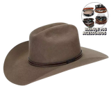 Chapéu de Cowboy Feltro Castor + BRINDES