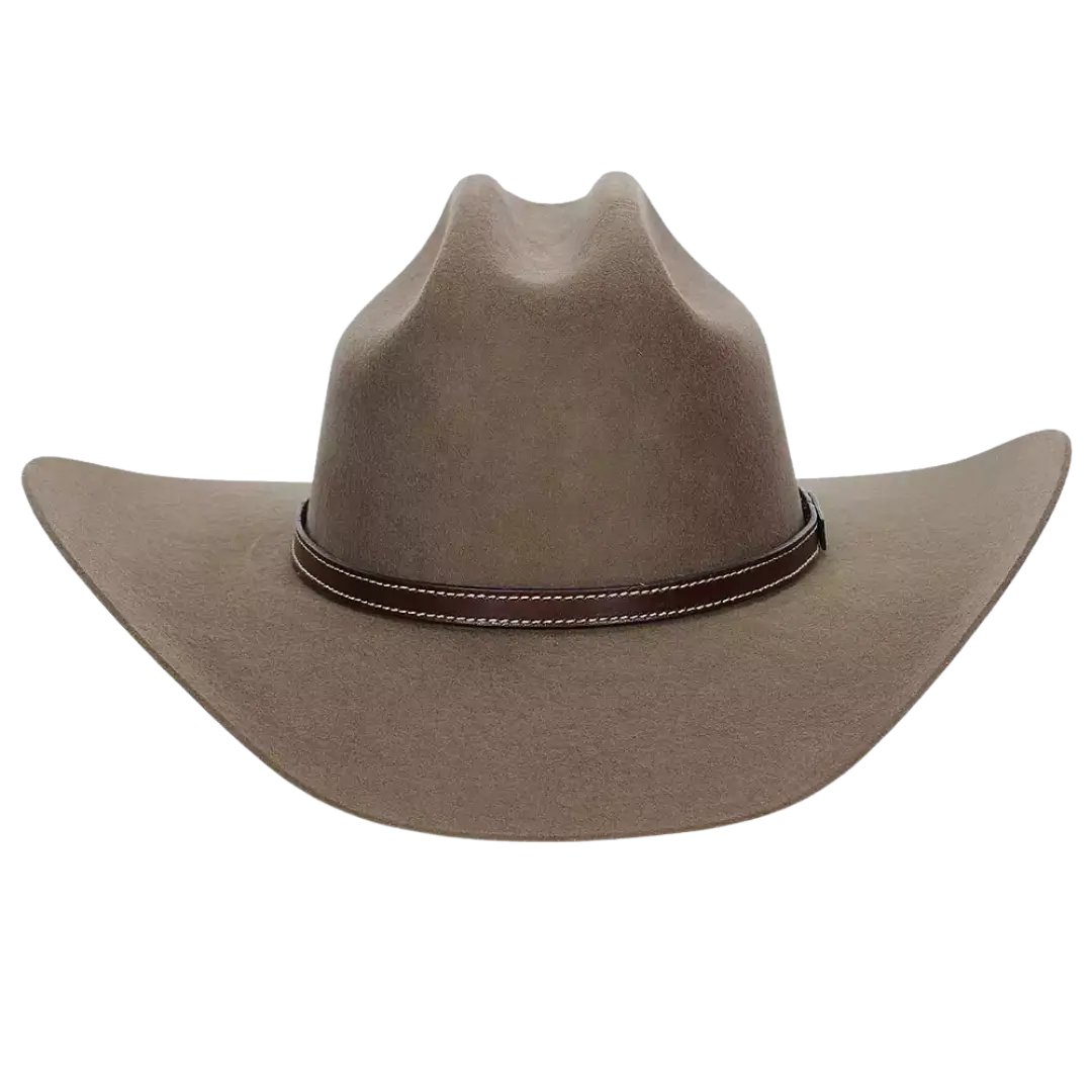 Chapéu de Cowboy Feltro Castor + BRINDES