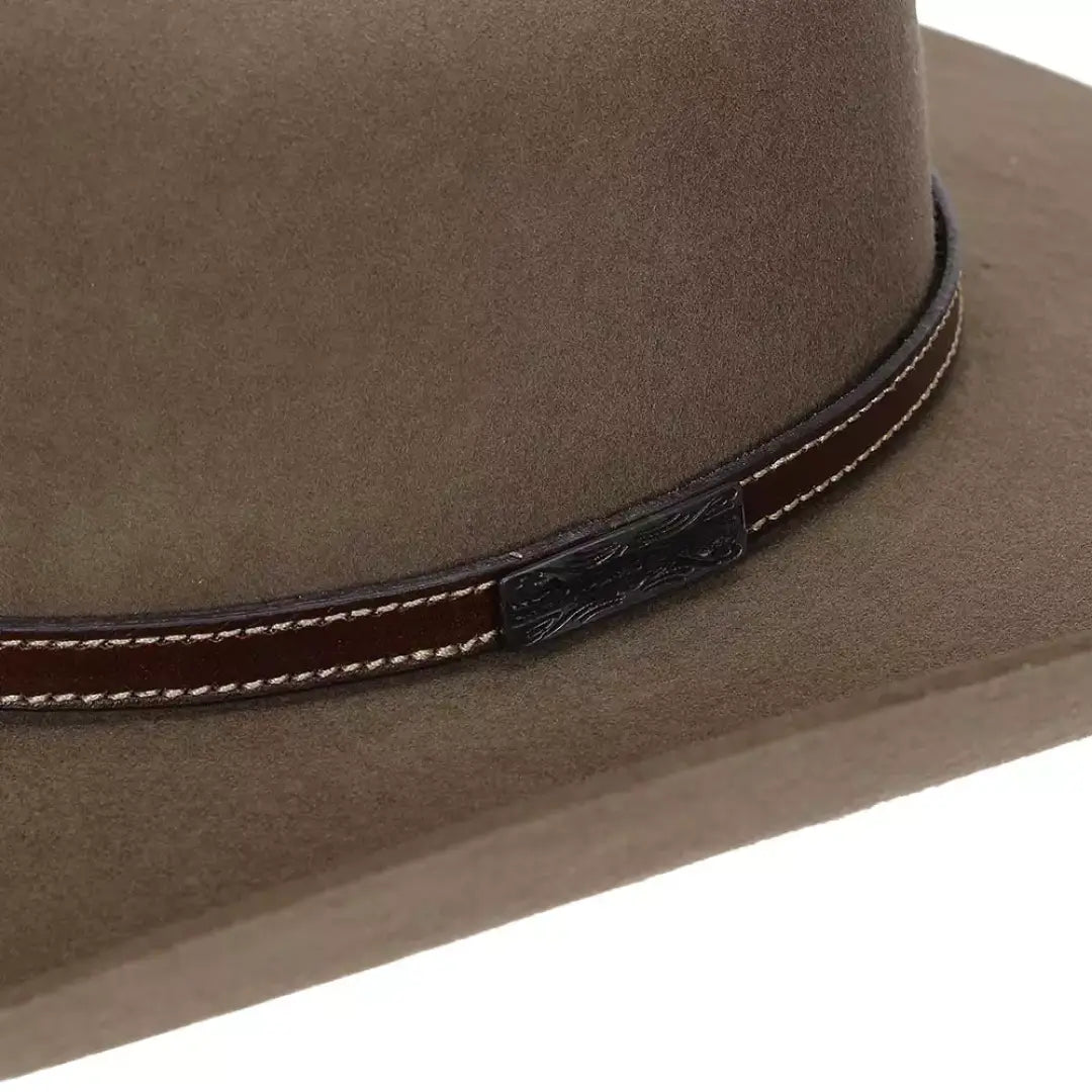 Chapéu de Cowboy Feltro Castor + BRINDES
